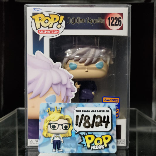 FUNKO POP! Vinyl Animation RARE Jujutsu Kaisen #1226 Satoru Gojo (Domain Expansion: Infinite Void) [Wondrous Convention] [VAULTED]