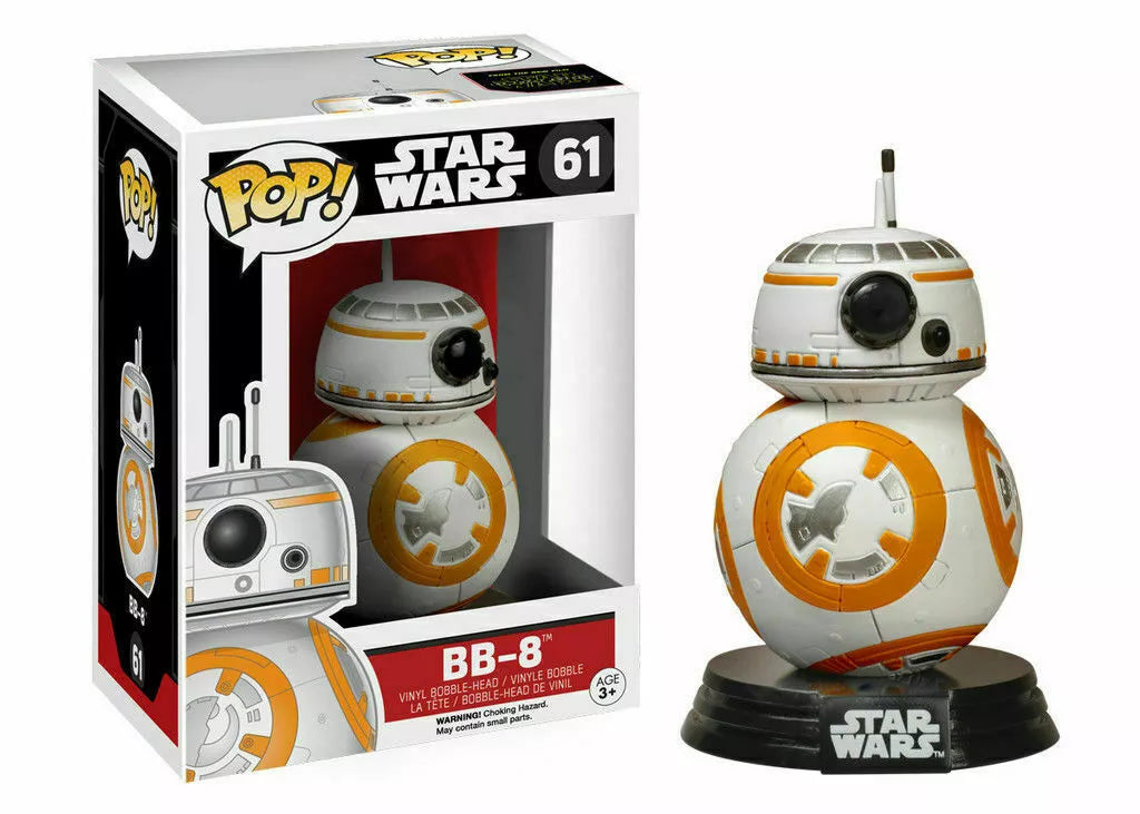 FUNKO POP! Vinyl Star Wars RARE Star Wars #61 BB-8 [VAULTED]