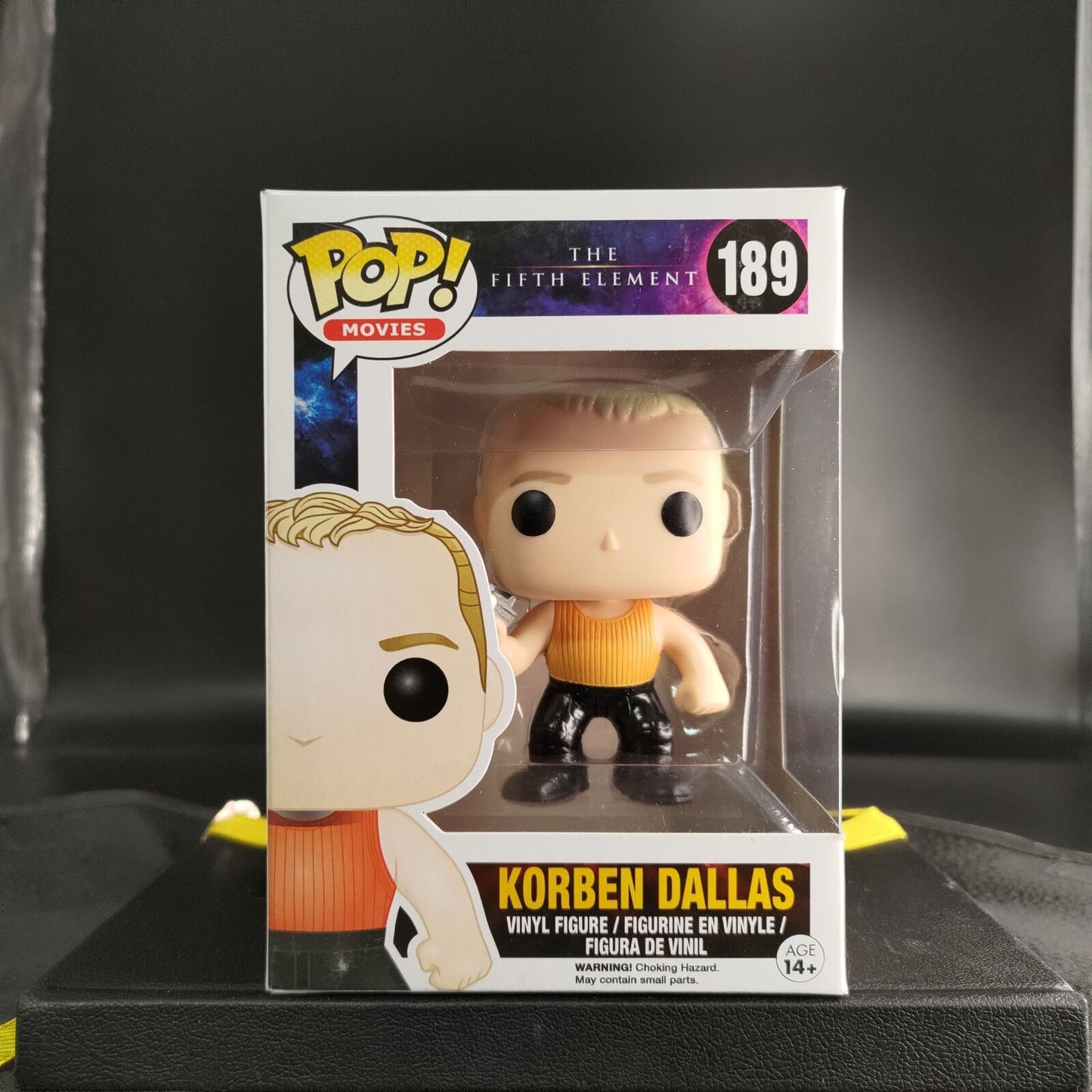 FUNKO POP! Vinyl Movies RARE The Fifth Element #189 Korben Dallas [VAULTED]