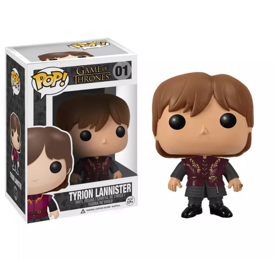 FUNKO POP! Vinyl Game of Thrones RARE #01 Tyrion Lannister [VAULTED]