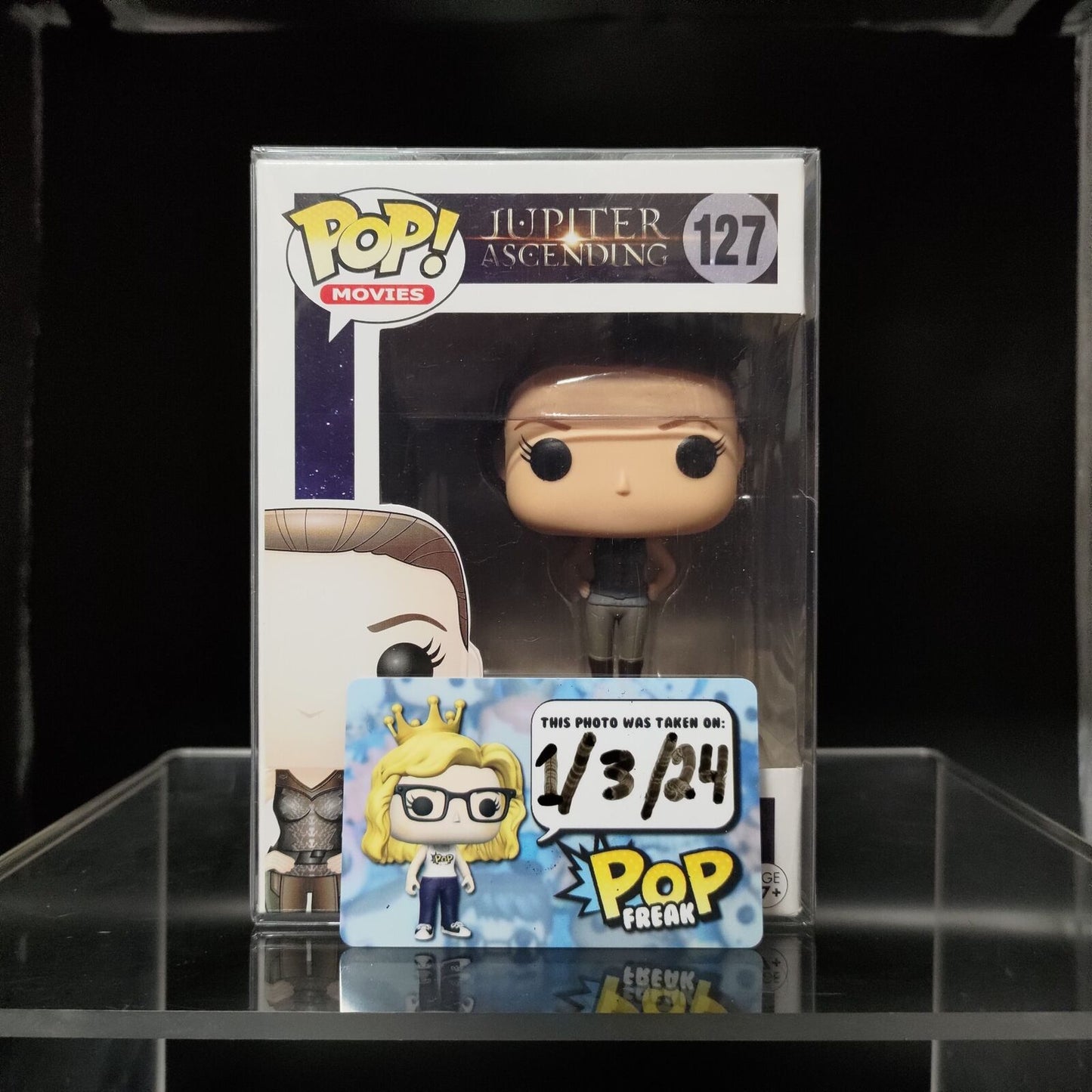 FUNKO POP! Vinyl Movies RARE Jupiter Ascending #127 Jupiter Jones [VAULTED]