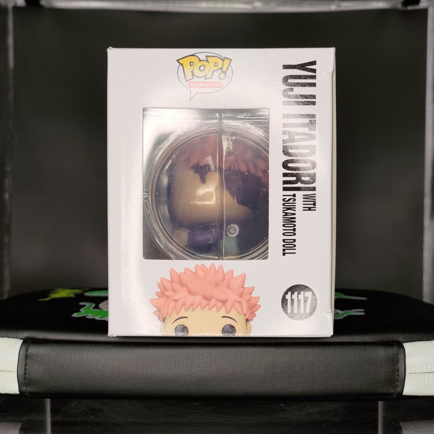 FUNKO POP! Vinyl Animation RARE Jujutsu Kaisen #1117 Yuji Itadori with Tsukamoto Doll [Funko Special Edition] [VAULTED]