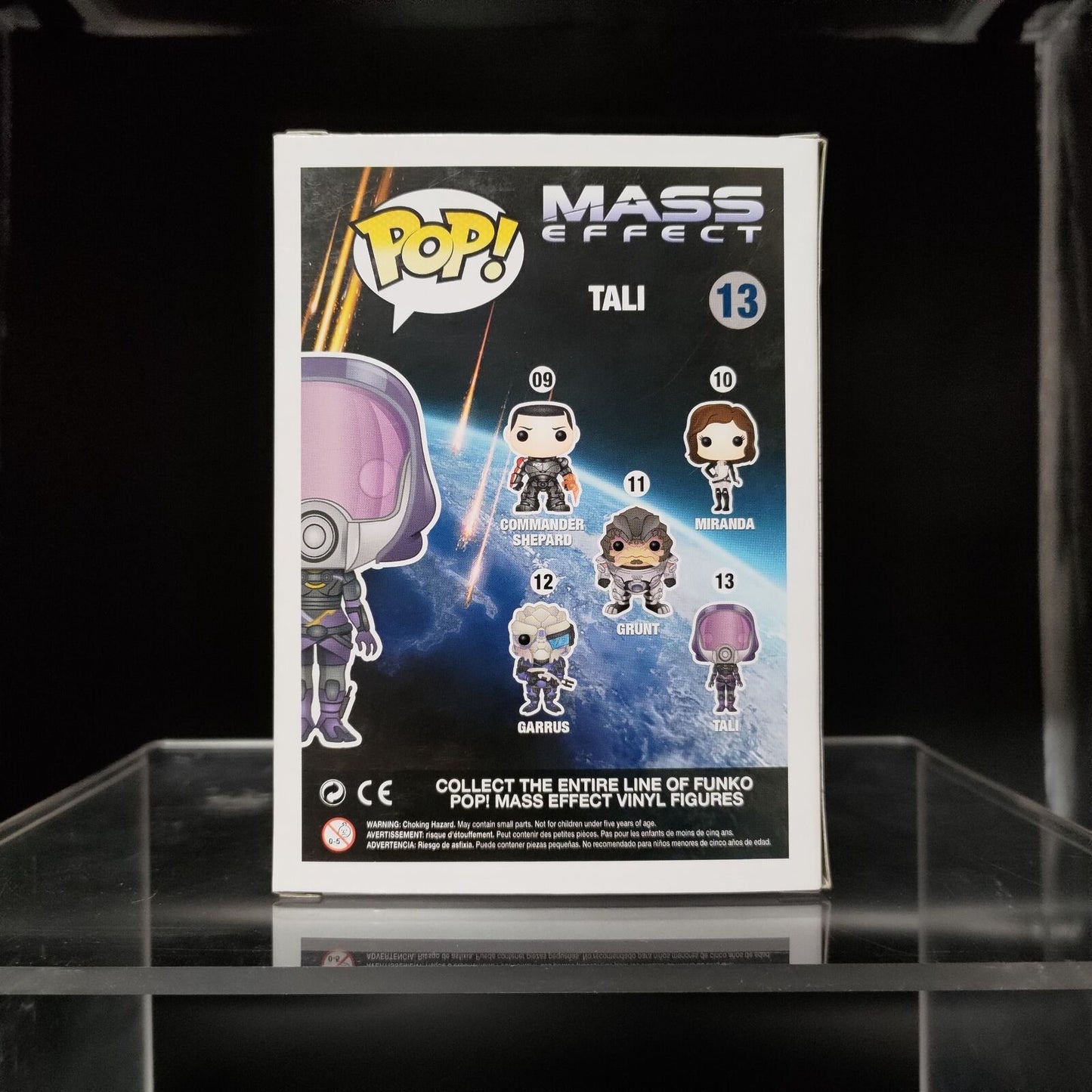 FUNKO POP! Vinyl Games RARE Mass Effect #13 Tali [VAULTED]