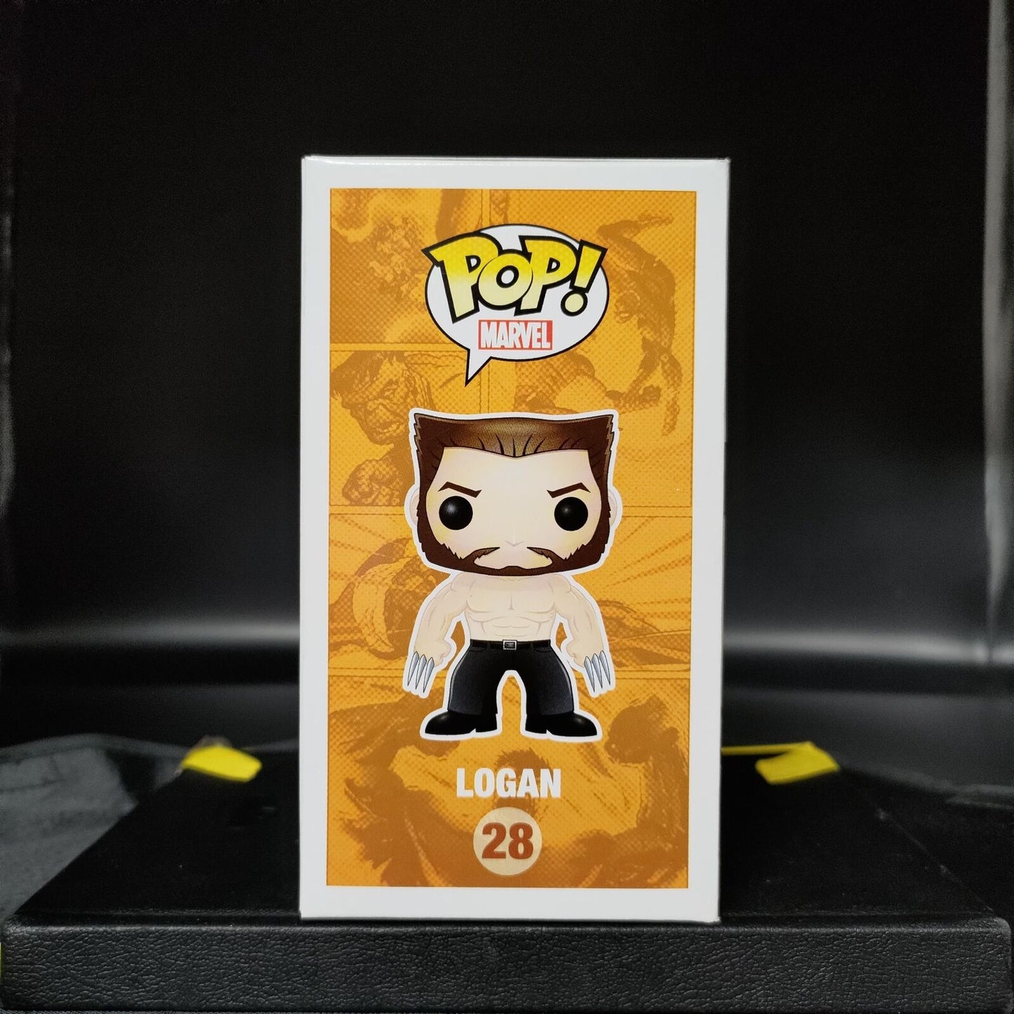 FUNKO POP! Vinyl Bobble-Head RARE Marvel #28 Logan (Bobblehead) [VAULTED] - X-Men