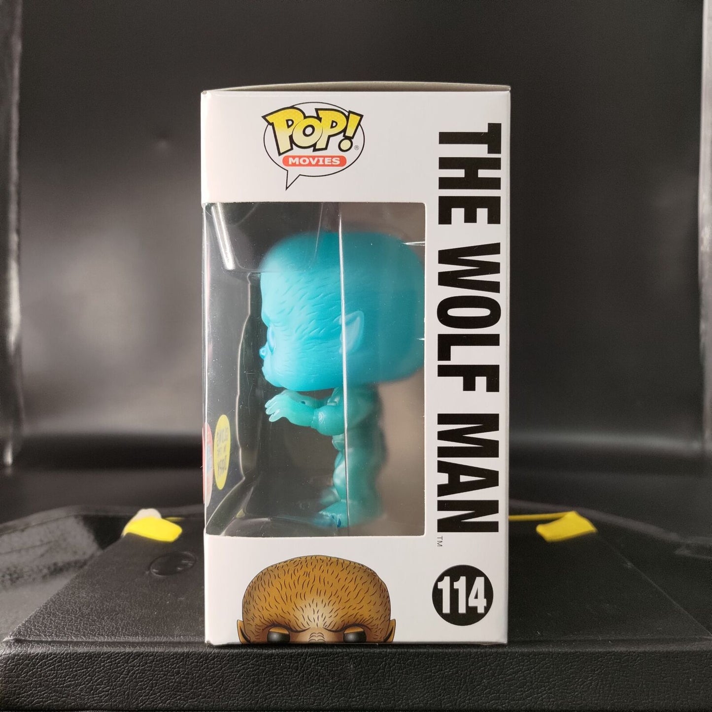 FUNKO POP! Vinyl RARE Universal Monsters #114 The Wolf Man (GITD) [NYCC] [VAULTED]