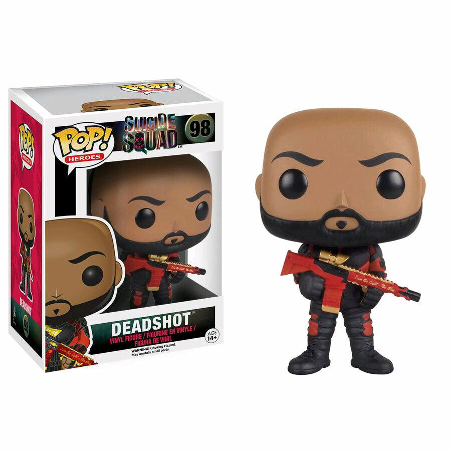 FUNKO POP! Vinyl Heroes RARE Suicide Squad #98 Deadshot (Suicide Squad) [VAULTED]