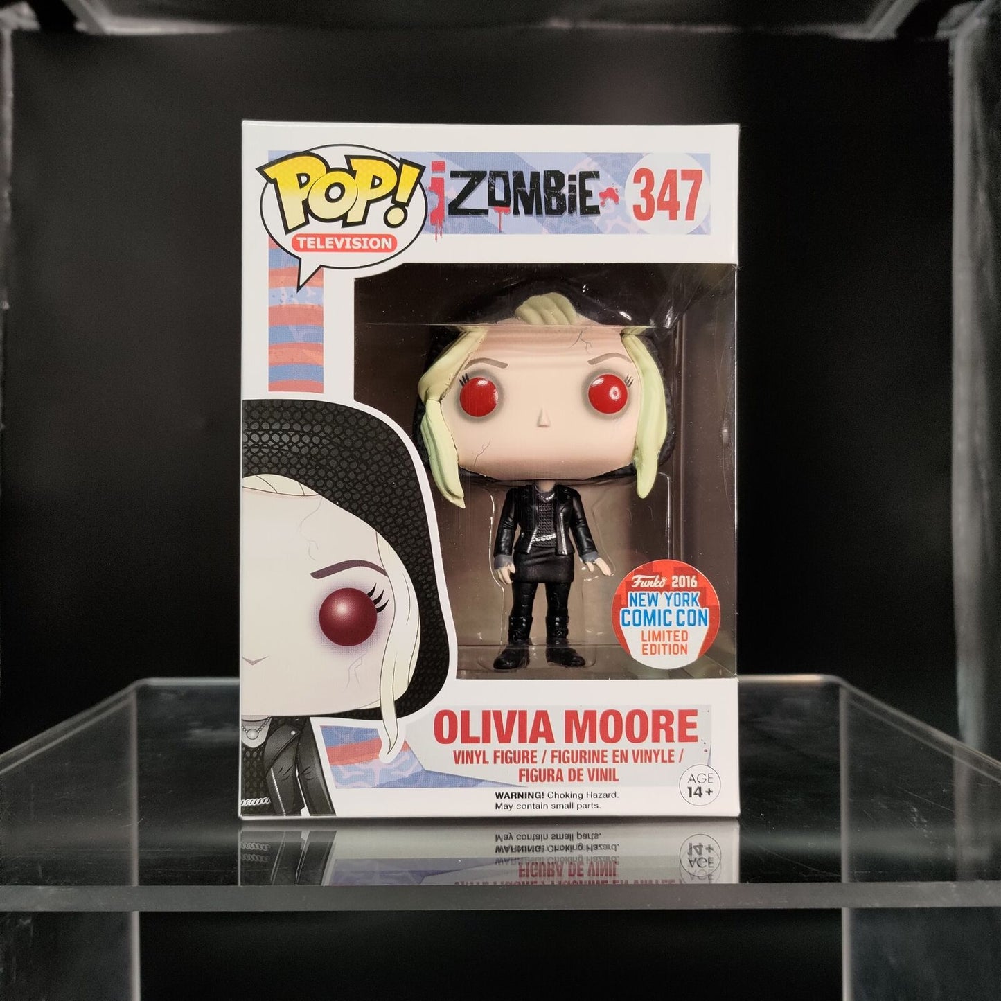 FUNKO POP! Vinyl Television RARE iZombie #347 Olivia Moore (Hood) [NYCC] [VAULTED]