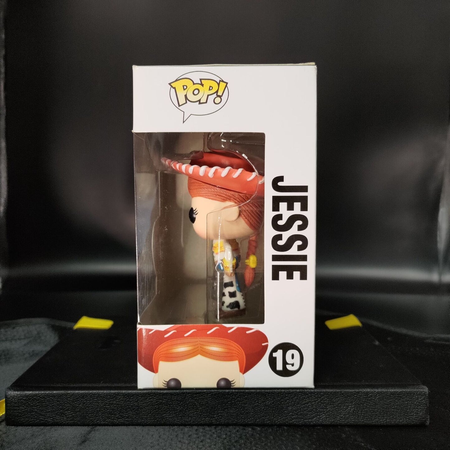 FUNKO POP! Vinyl Bobble-Head RARE Toy Story 19 Jessie (Static Head) ("Disney" Logo) [Error Box] [VAULTED]