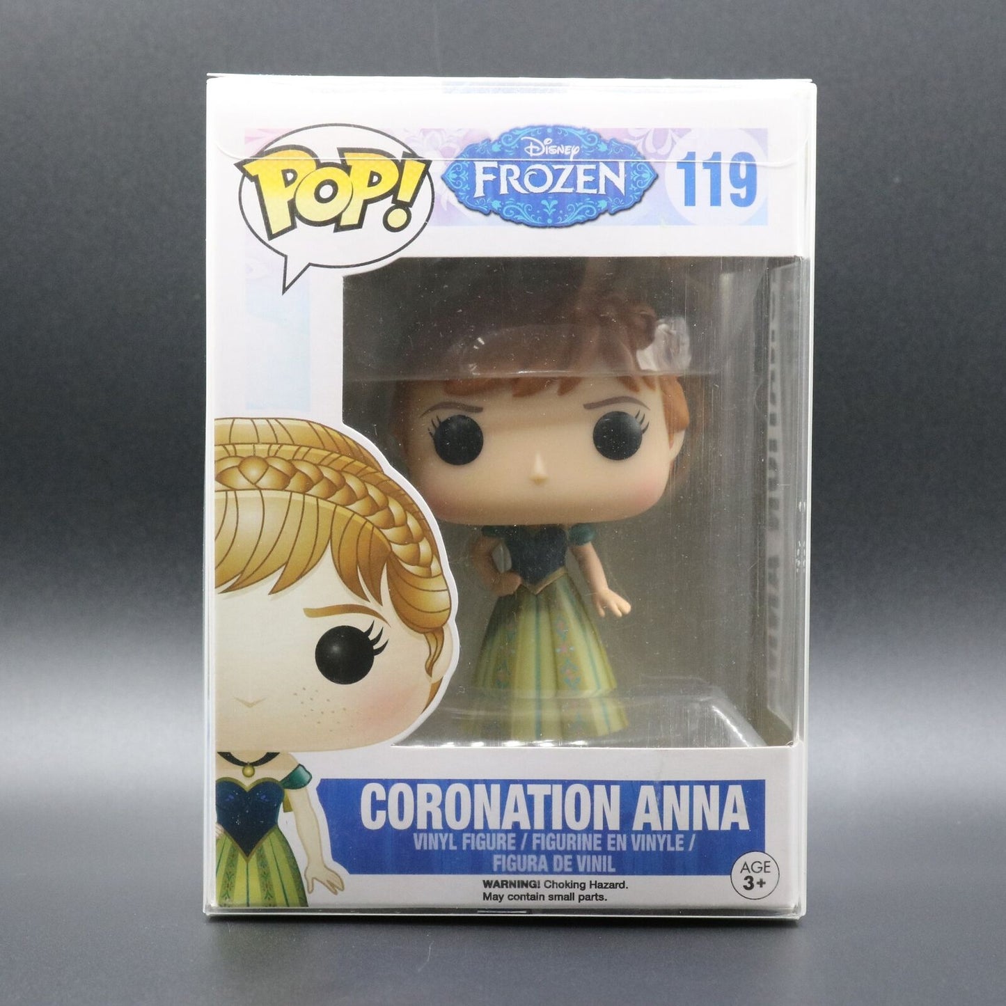 FUNKO POP! Vinyl RARE Frozen #119 "Coronation Anna" [VAULTED] - Disney