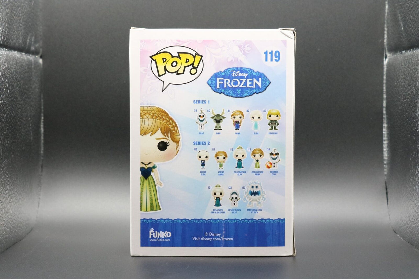 FUNKO POP! Vinyl RARE Frozen #119 "Coronation Anna" [VAULTED] - Disney