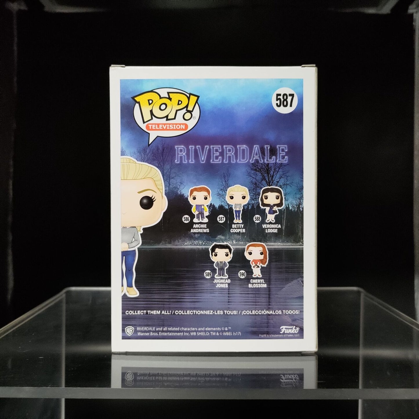 FUNKO POP! Vinyl Television RARE Riverdale #587 Betty Cooper [Hot Topic (Stickerless)] [VAULTED]