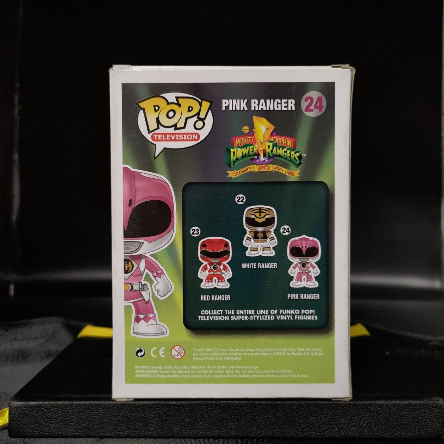 FUNKO POP! Vinyl Television RARE Mighty Morphin Power Rangers #24 Pink Ranger [VAULTED]