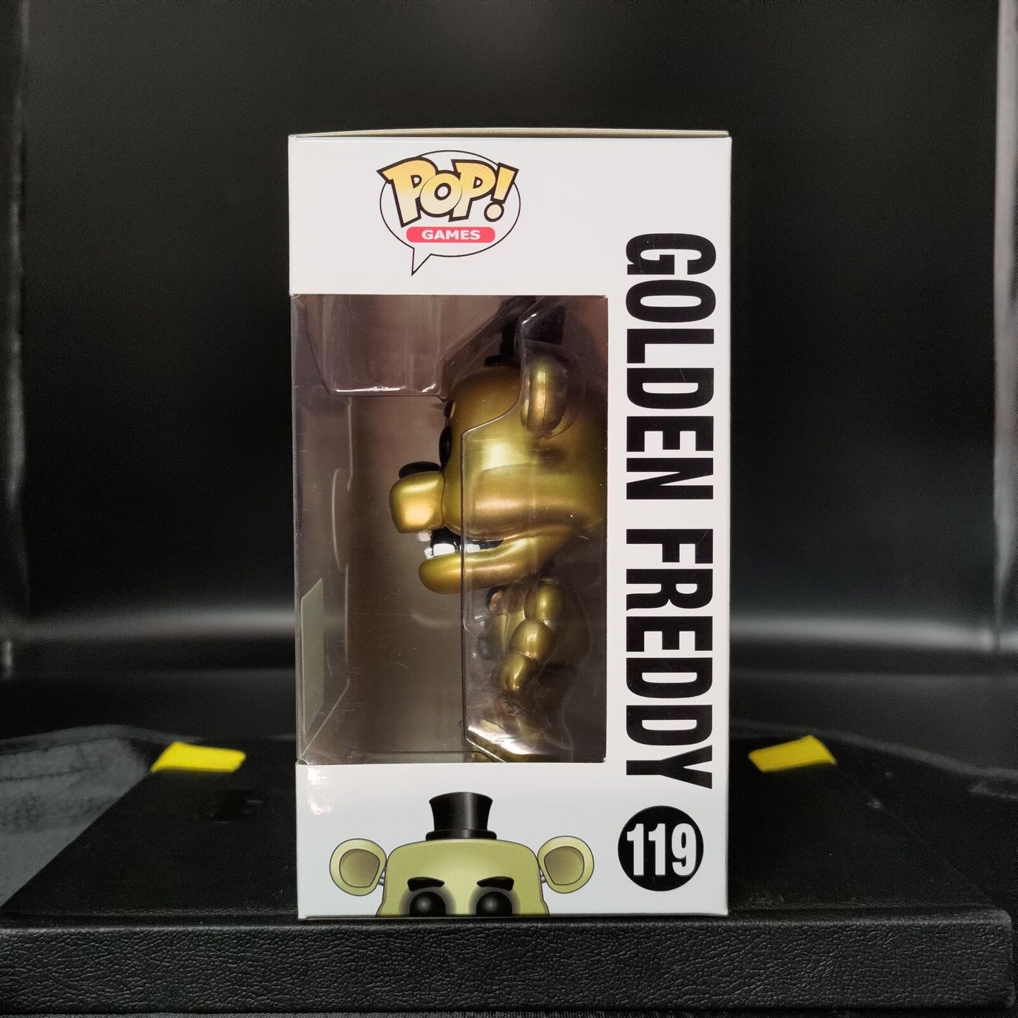 FUNKO POP! Vinyl Games RARE Five Nights at Freddy's 119 Golden Freddy [Summer Convention] [VAULTED]