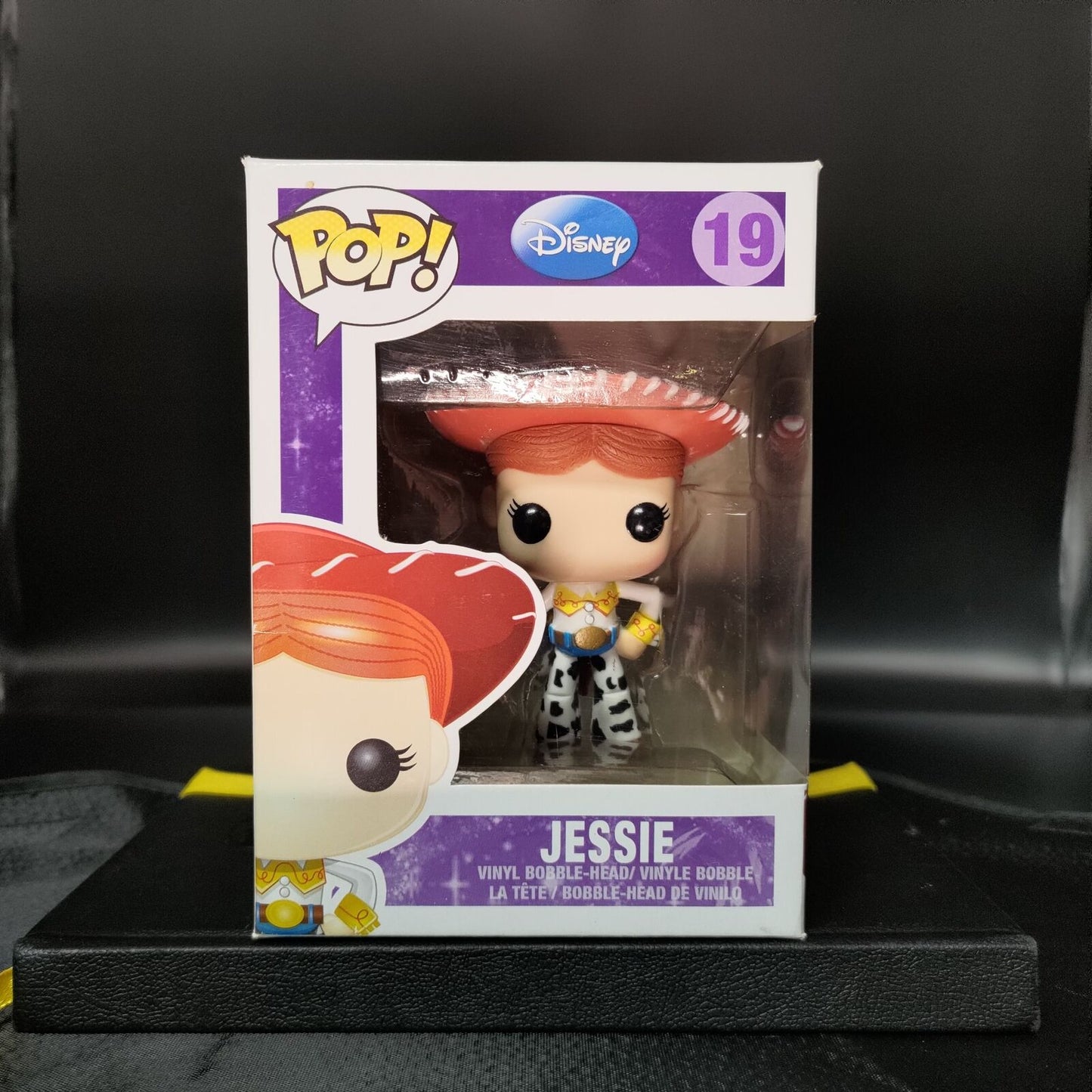 FUNKO POP! Vinyl Bobble-Head RARE Toy Story 19 Jessie (Static Head) ("Disney" Logo) [Error Box] [VAULTED]