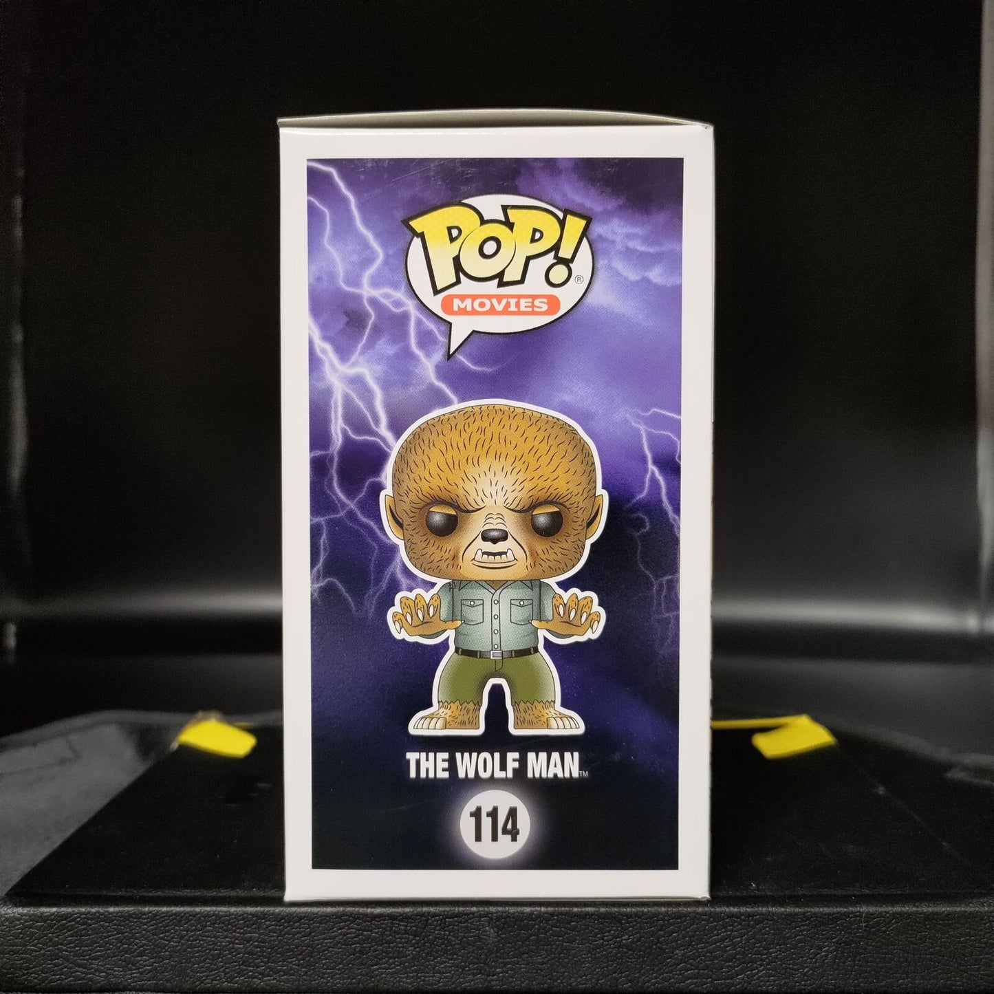 FUNKO POP! Vinyl RARE Universal Monsters #114 The Wolf Man (GITD) [NYCC] [VAULTED]