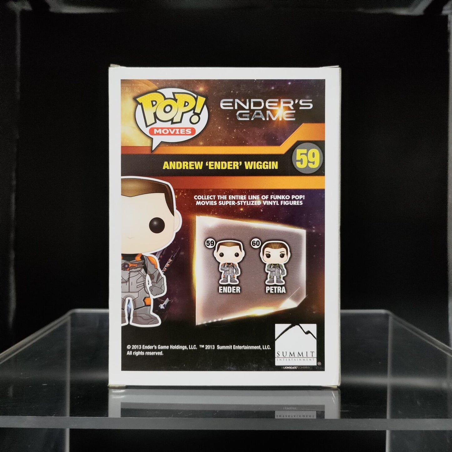 FUNKO POP! Vinyl Movies RARE Ender's Game #59 Ender Wiggin [VAULTED]