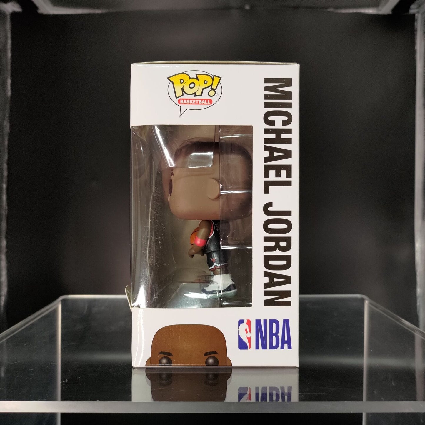 FUNKO POP! Vinyl Sports RARE NBA #55 Michael Jordan (Black Alternate Jersey) [Fanatics.Com (Stickerless)] [VAULTED]