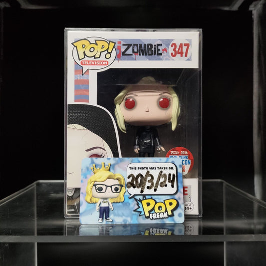 FUNKO POP! Vinyl Television RARE iZombie #347 Olivia Moore (Hood) [NYCC] [VAULTED]