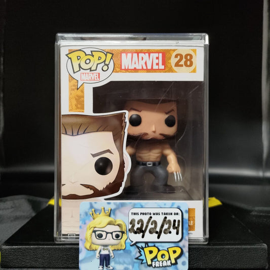 FUNKO POP! Vinyl Bobble-Head RARE Marvel #28 Logan (Bobblehead) [VAULTED] - X-Men