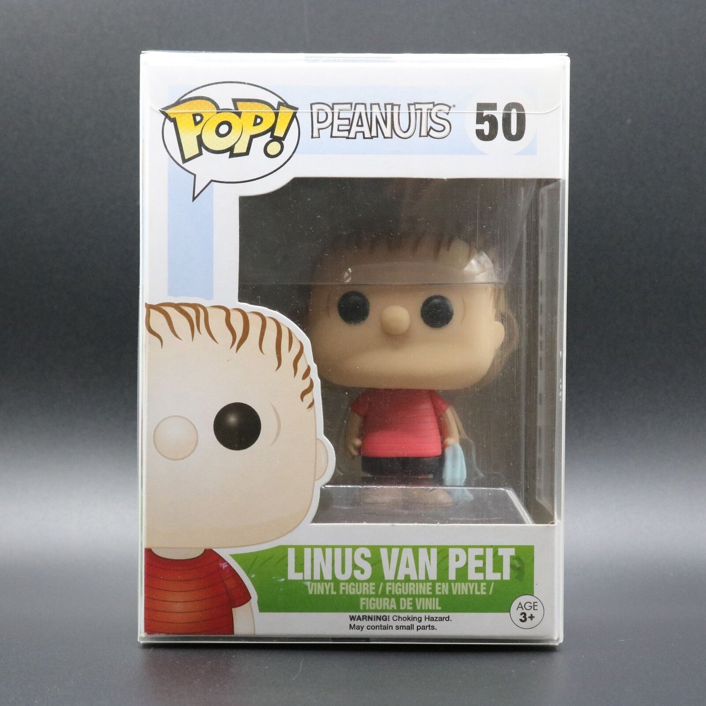 FUNKO POP! Vinyl RARE Peanuts #50 "Linus Van Pelt" [VAULTED] - Animation