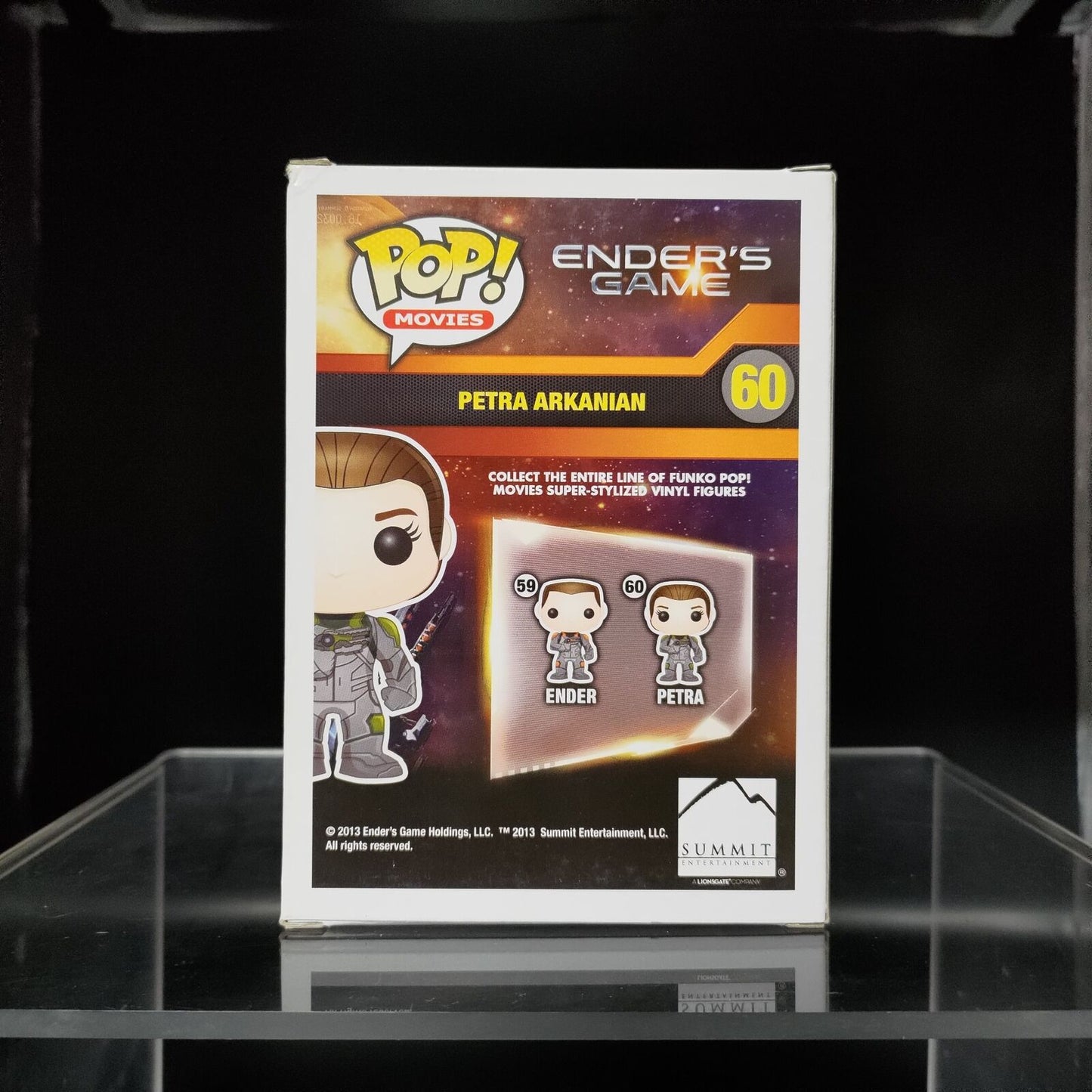 FUNKO POP! Vinyl Movies RARE Ender's Game #60 Petra Arkanian [VAULTED]