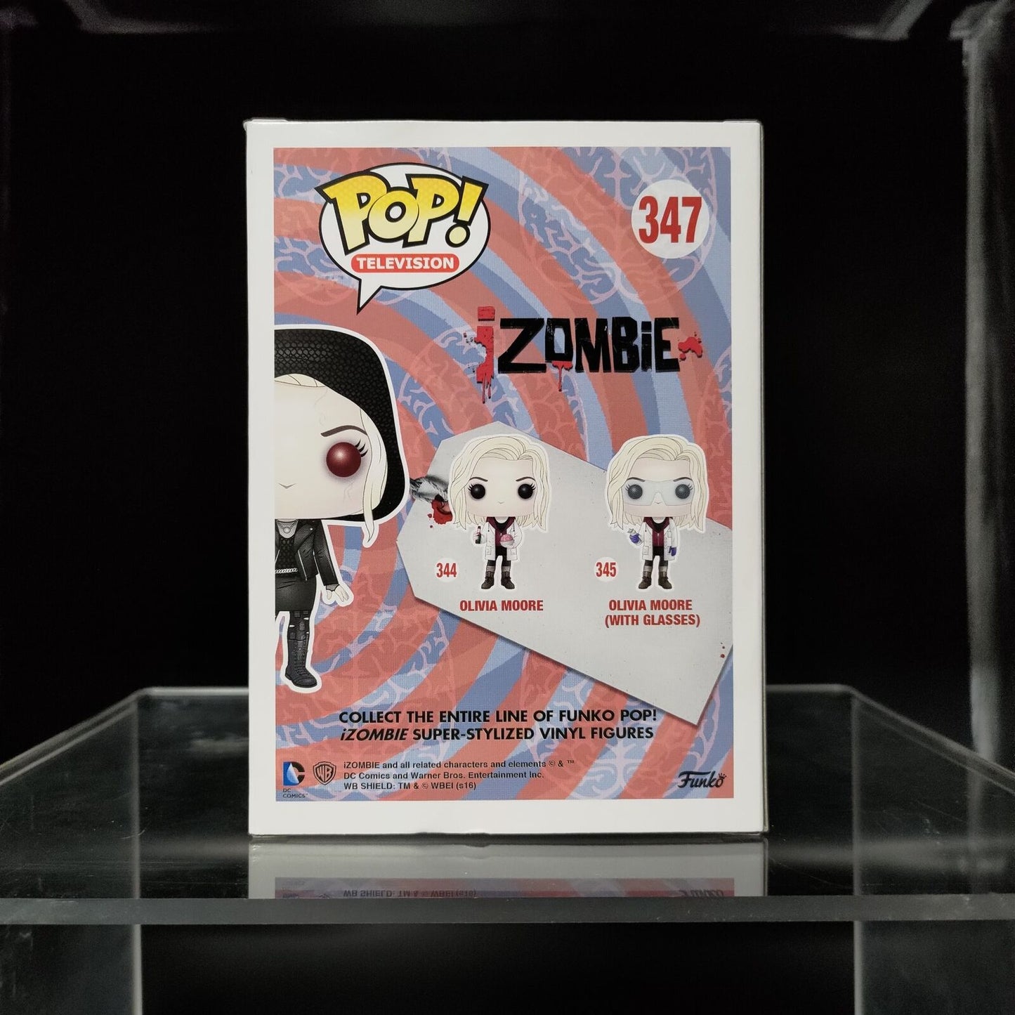 FUNKO POP! Vinyl Television RARE iZombie #347 Olivia Moore (Hood) [NYCC] [VAULTED]