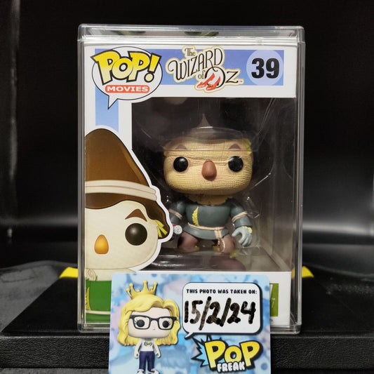 FUNKO POP! Vinyl Movies RARE The Wizard of Oz #39 Scarecrow [VAULTED]