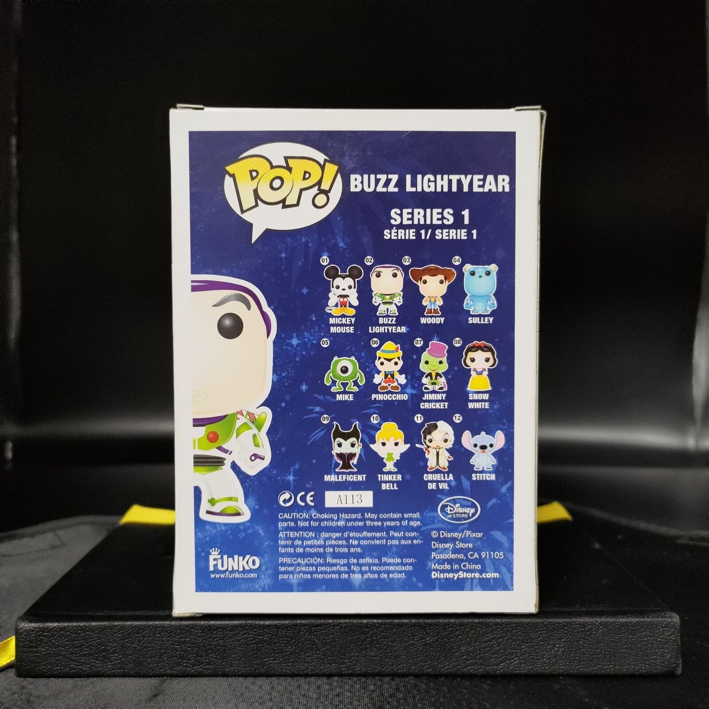 FUNKO POP! Vinyl RARE Toy Story #02 Buzz Lightyear (Red "Disney Store" Logo - Non-Bobblehead) [VAULTED]