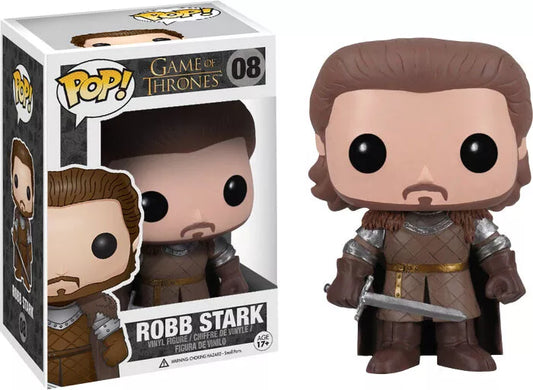 FUNKO POP! Vinyl Game of Thrones RARE #08 Robb Stark [VAULTED]