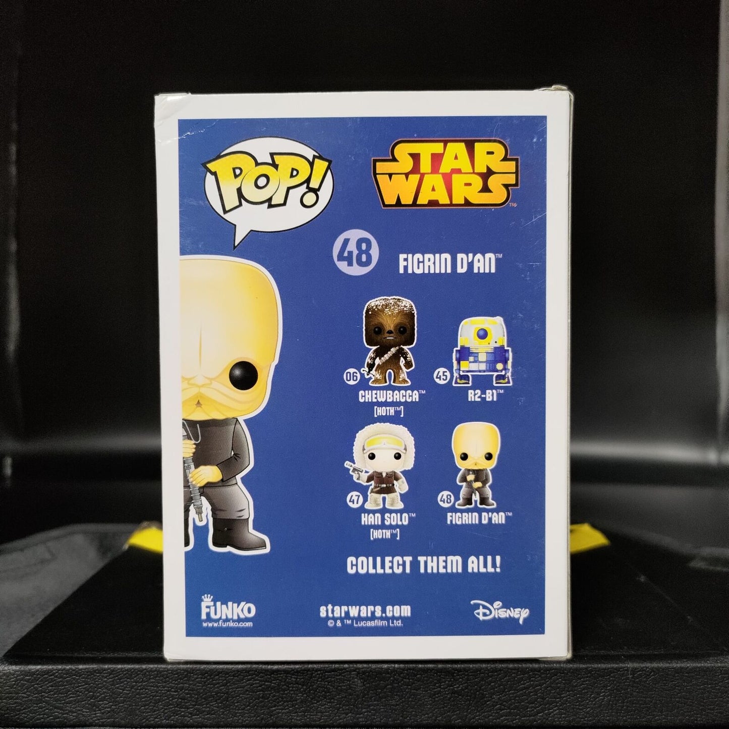 FUNKO POP! Vinyl Bobble-Head RARE Star Wars #48 "Figrin D'an" [EB Games (Stickerless)] [VAULTED] - A New Hope