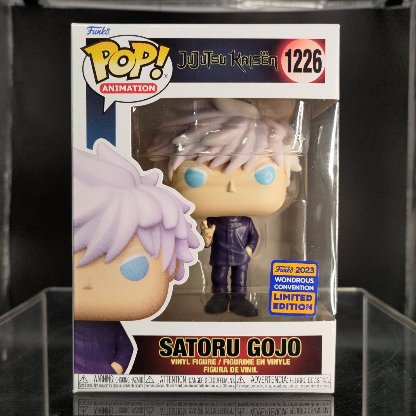 FUNKO POP! Vinyl Animation RARE Jujutsu Kaisen #1226 Satoru Gojo (Domain Expansion: Infinite Void) [Wondrous Convention] [VAULTED]