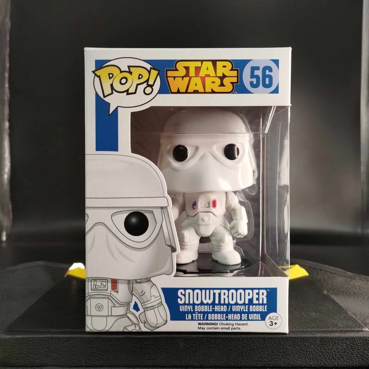 FUNKO POP! Bobble RARE Star Wars 56 Snowtrooper [Exclusive] [Stickerless] [VAULTED]