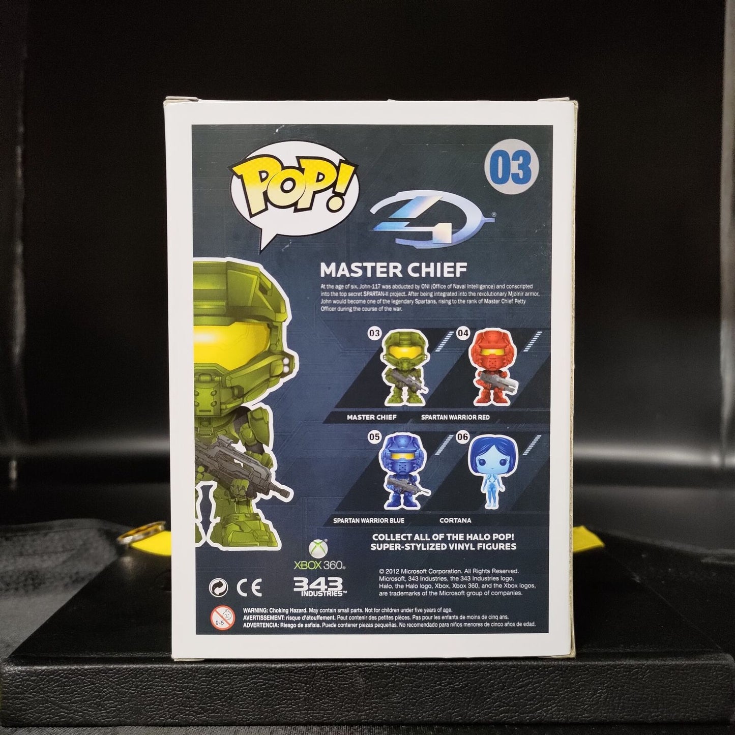 FUNKO POP! Vinyl RARE Halo 4 #03 "Master Chief (Halo 4)" [VAULTED]