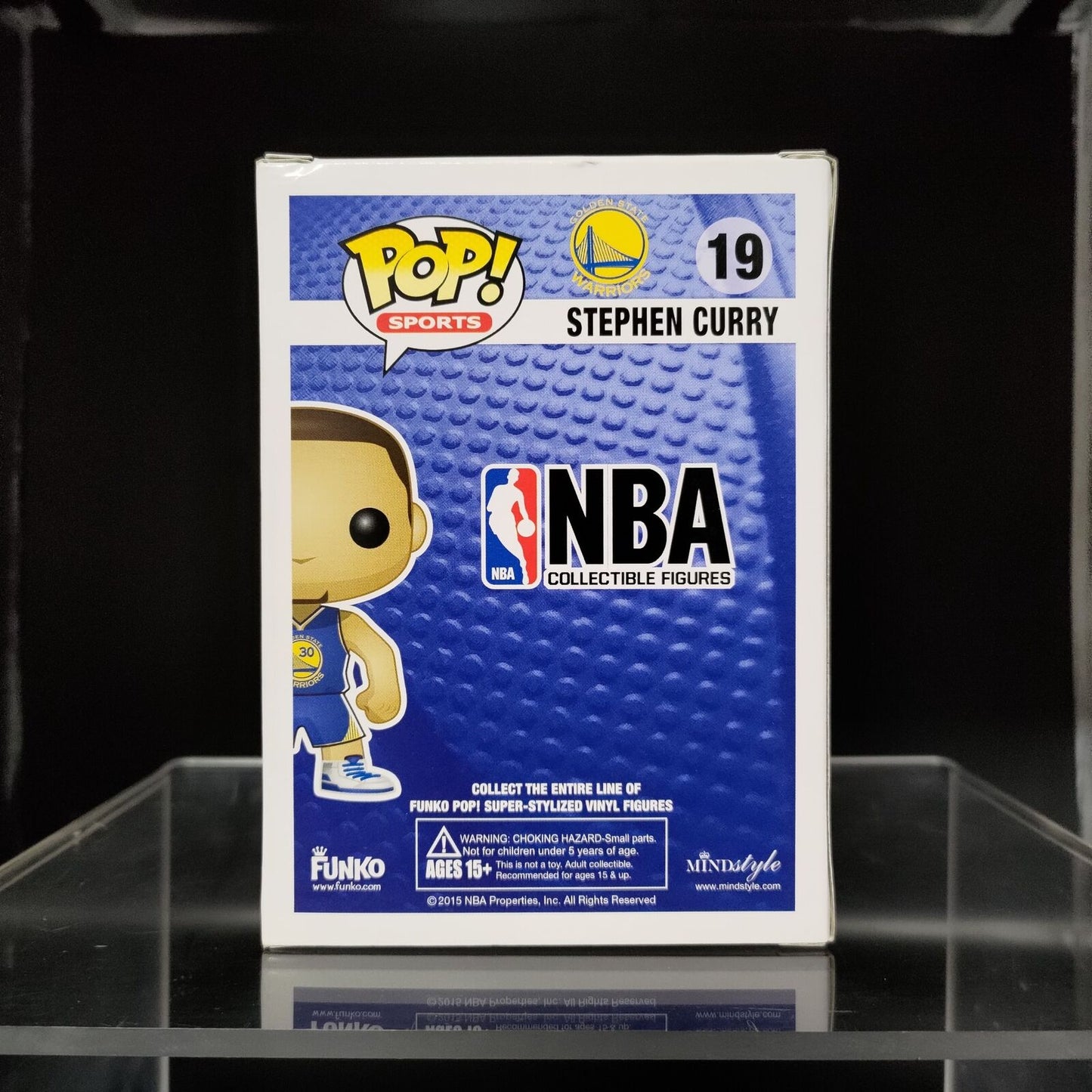 FUNKO POP! Vinyl Sports RARE NBA 19 Stephen Curry (Blue Jersey) [VAULTED]