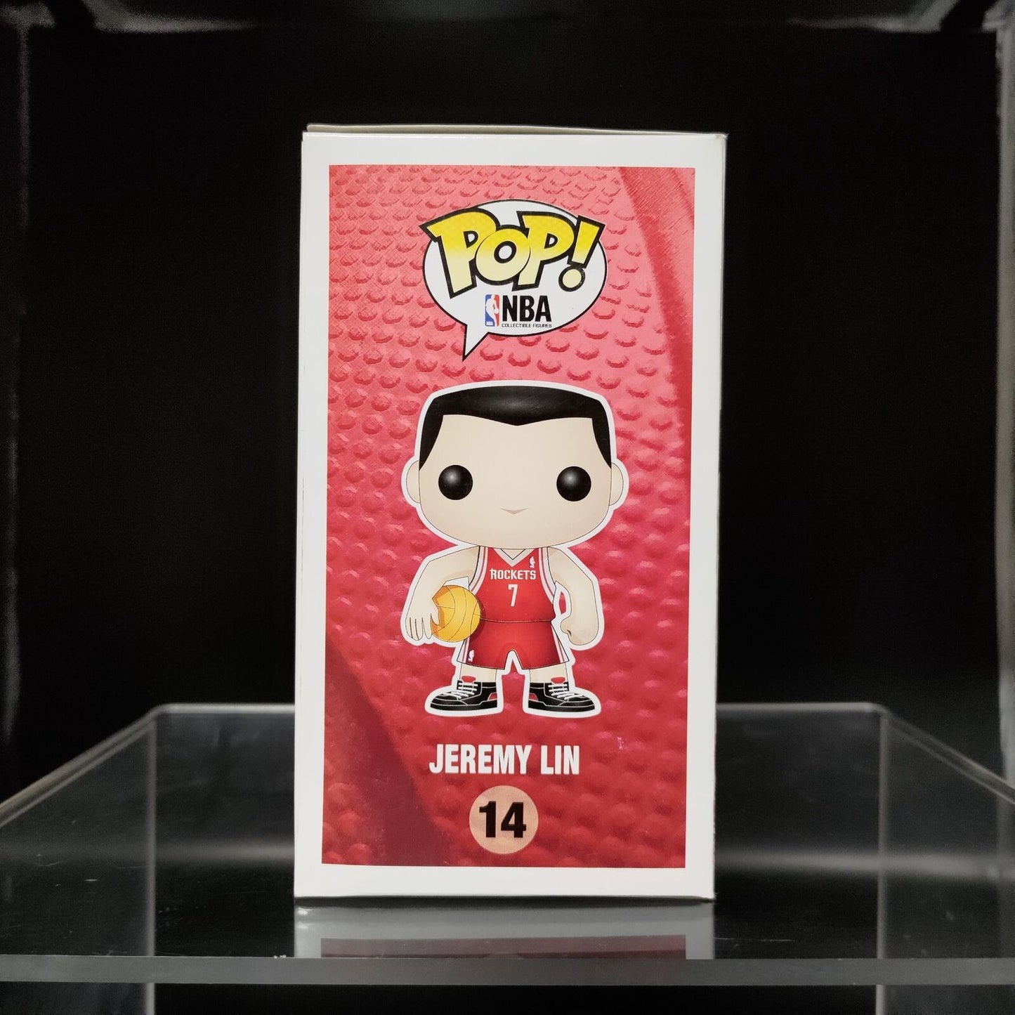 FUNKO POP! Vinyl Sports RARE NBA #14 Jeremy Lin Houston Rockets [VAULTED]