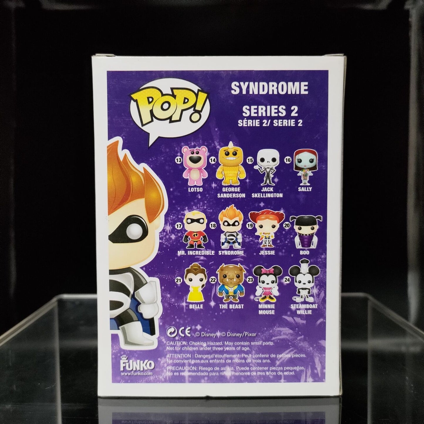 FUNKO POP! Vinyl RARE The Incredibles #18 Syndrome (Disney Logo) [VAULTED]