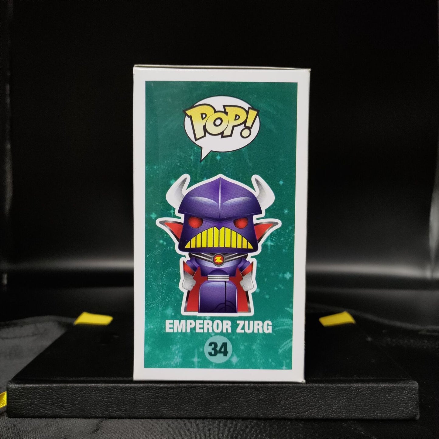 FUNKO POP! Vinyl Bobble-Head RARE Toy Story 34 Emperor Zurg ("Disney" Logo - Bobblehead) [VAULTED]