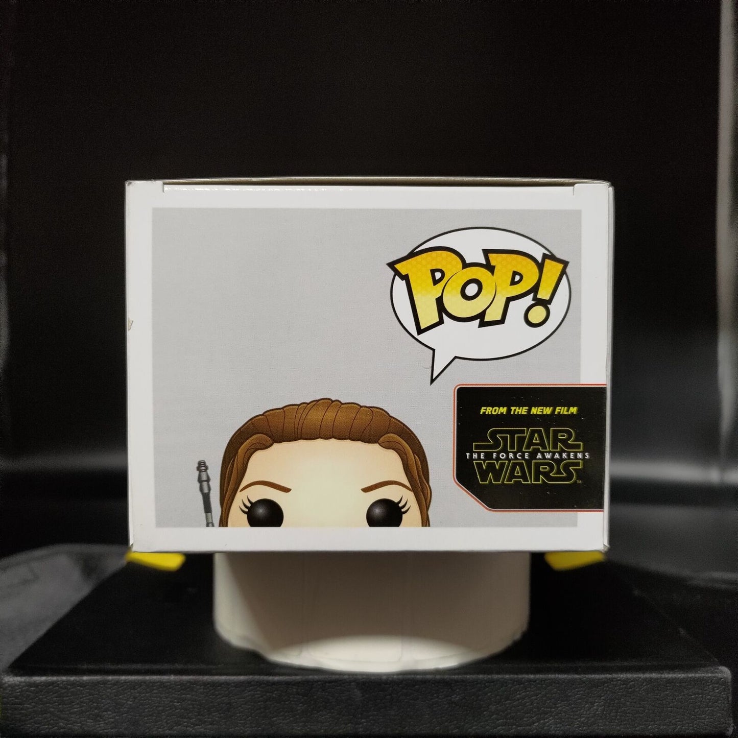 FUNKO POP! Vinyl Bobble-Head RARE Star Wars #58 Rey [VAULTED]