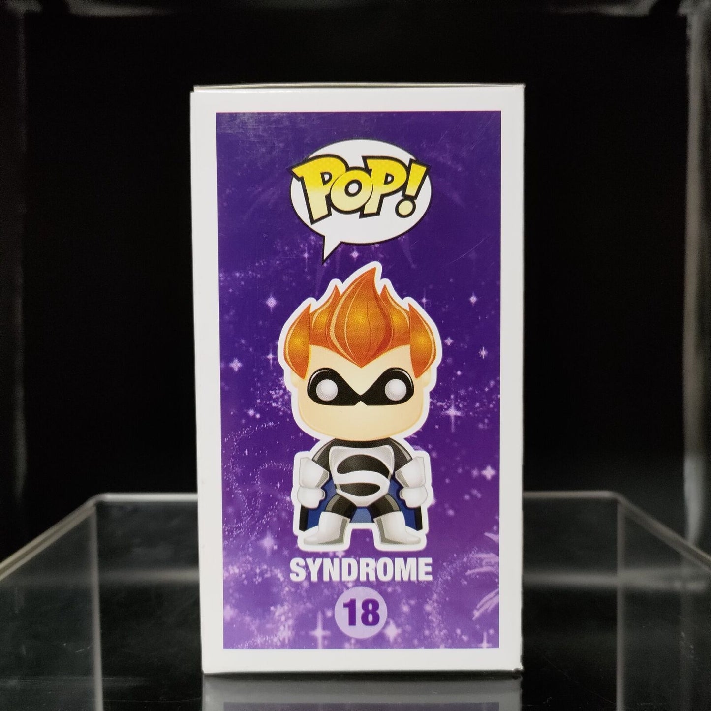 FUNKO POP! Vinyl RARE The Incredibles #18 Syndrome (Disney Logo) [VAULTED]