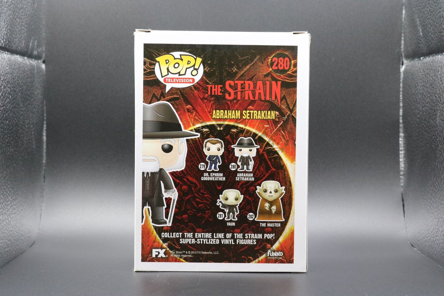 FUNKO POP! Vinyl RARE The Strain #280 "Abraham Setrakian" [VAULTED] - TV