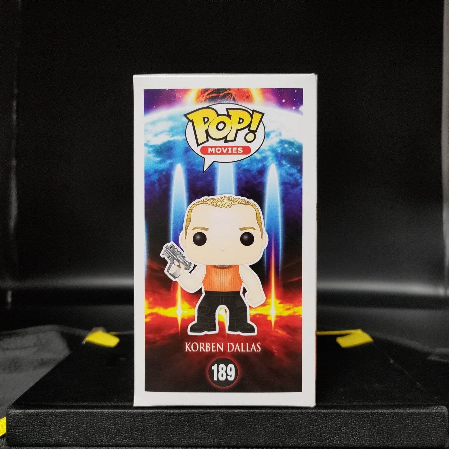 FUNKO POP! Vinyl Movies RARE The Fifth Element #189 Korben Dallas [VAULTED]