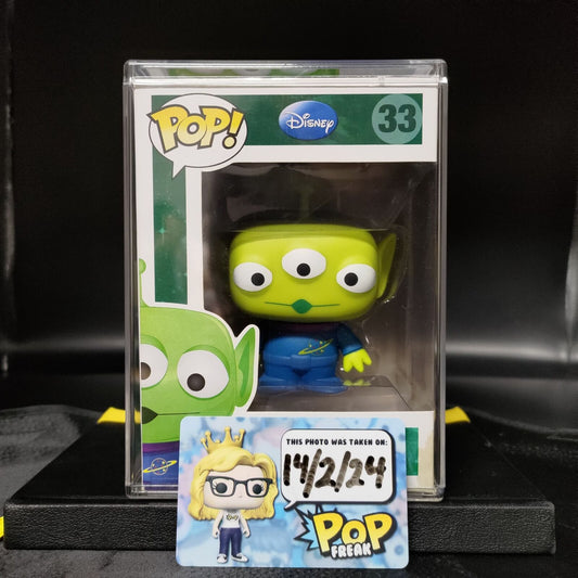 FUNKO POP! Vinyl RARE Toy Story #33 Alien (Toy Story) ("Disney" Logo - Non-Bobblehead) [VAULTED]