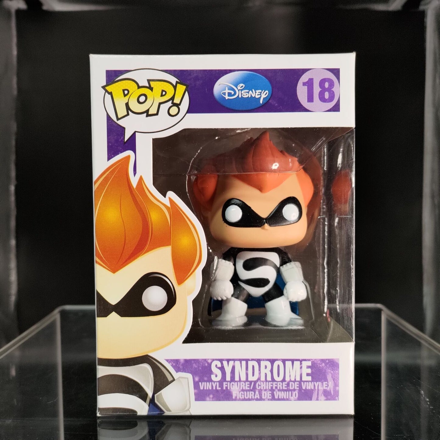 FUNKO POP! Vinyl RARE The Incredibles #18 Syndrome (Disney Logo) [VAULTED]