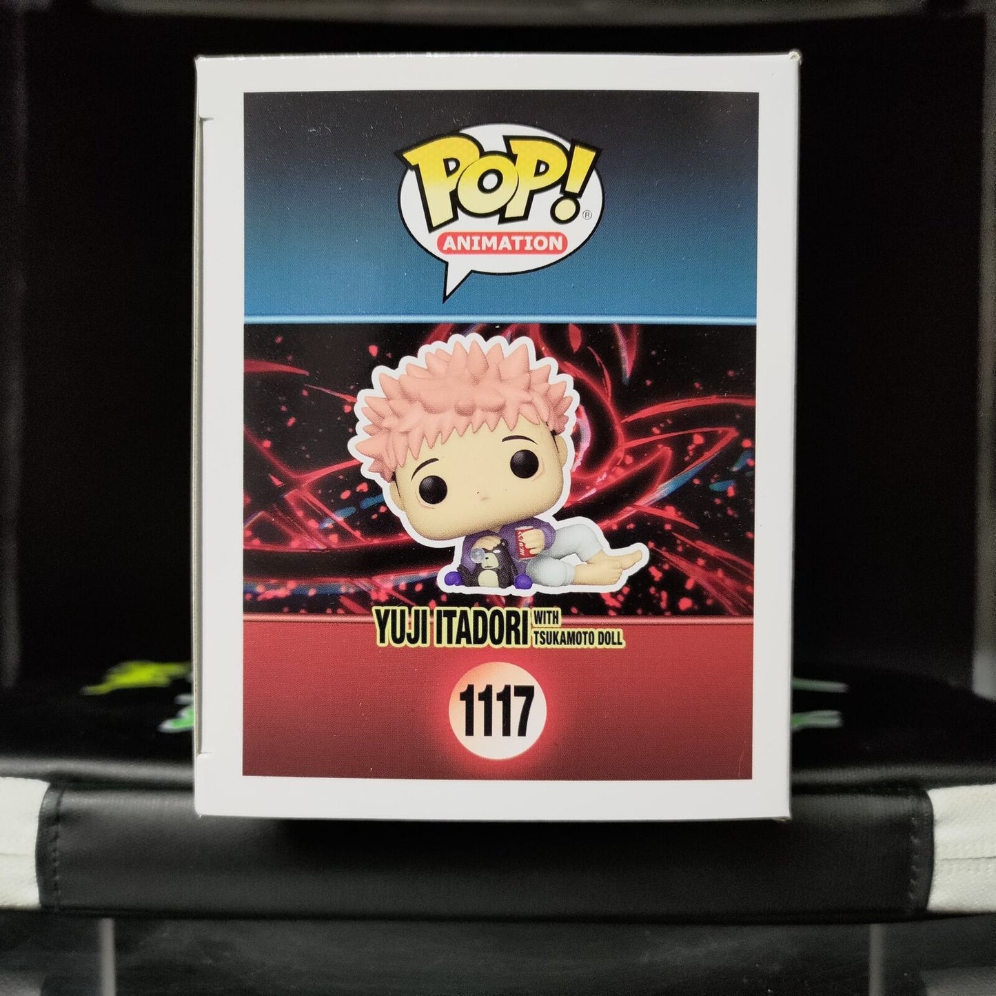 FUNKO POP! Vinyl Animation RARE Jujutsu Kaisen #1117 Yuji Itadori with Tsukamoto Doll [Funko Special Edition] [VAULTED]