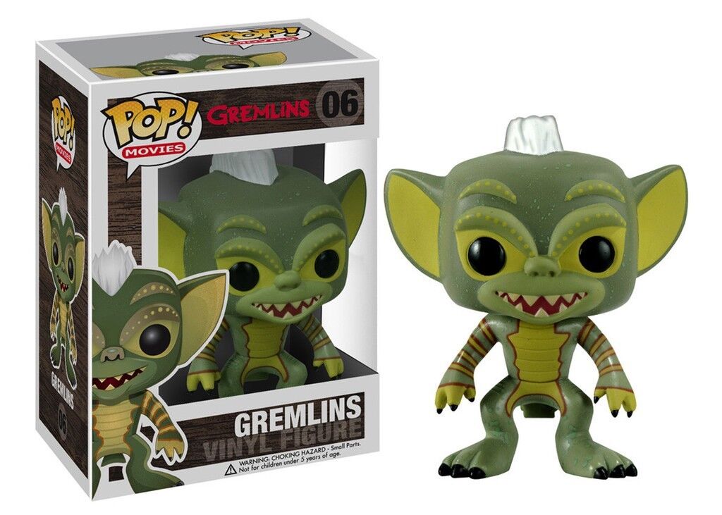 FUNKO POP! Vinyl Movies RARE Gremlins #06 Gremlins (Stripe) (Large Font Box) [VAULTED]