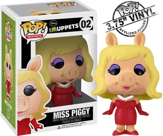 FUNKO POP! Vinyl Muppets RARE The Muppets Most Wanted #02 Miss Piggy [VAULTED]