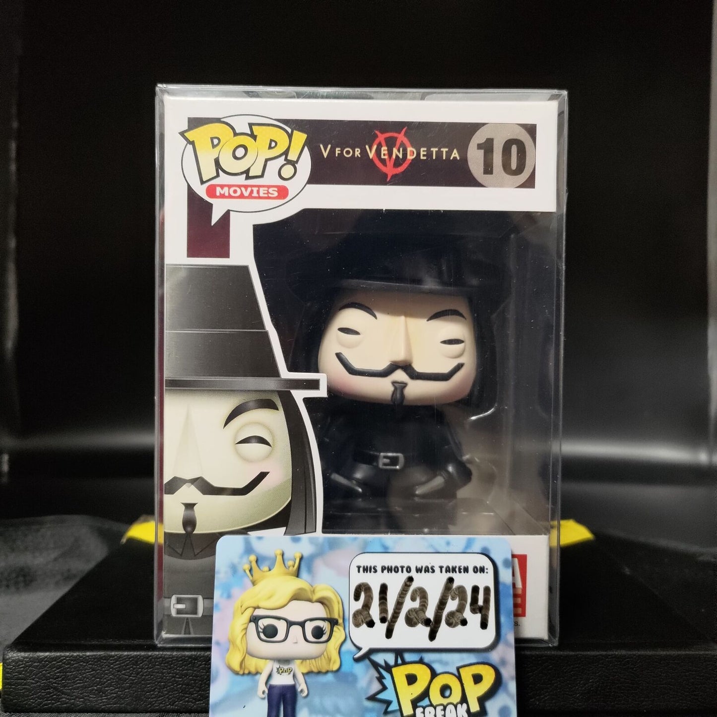 FUNKO POP! Vinyl RARE Movies #10 V for Vendetta [VAULTED]