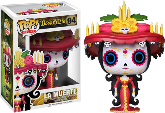 FUNKO POP! Vinyl Movies RARE The Book of Life #94 La Muerte [VAULTED]