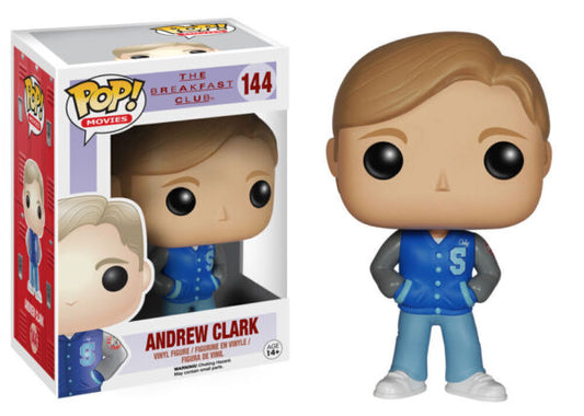 FUNKO POP! Vinyl Movies RARE The Breakfast Club #144 Andrew Clark [VAULTED]