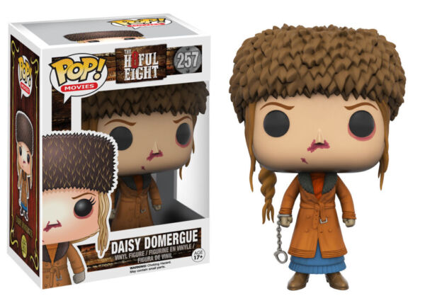 FUNKO POP! Vinyl Movies RARE The Hateful Eight #257 Daisy Domergue [VAULTED]